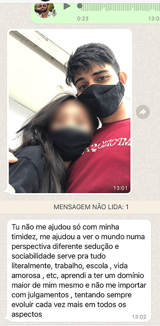 Depoimento de aluno 9