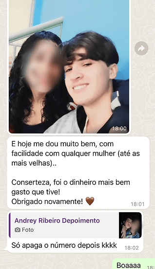 Depoimento de aluno 1